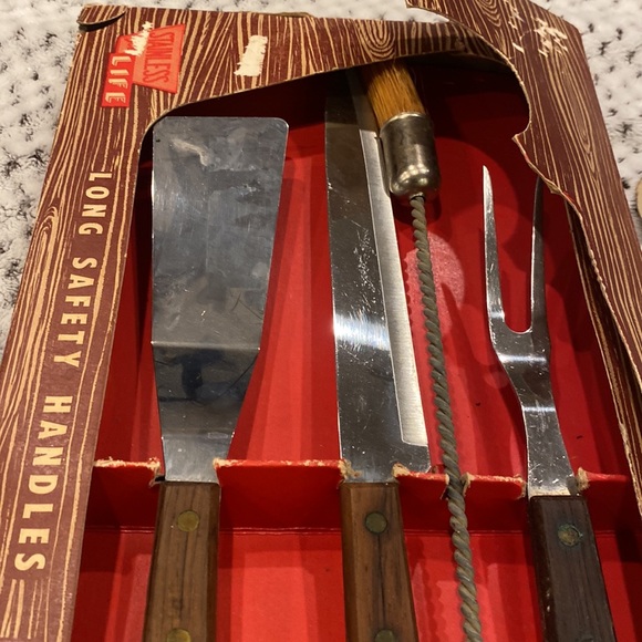 Vintage Washington forge barbecue tool set - Picture 6 of 7